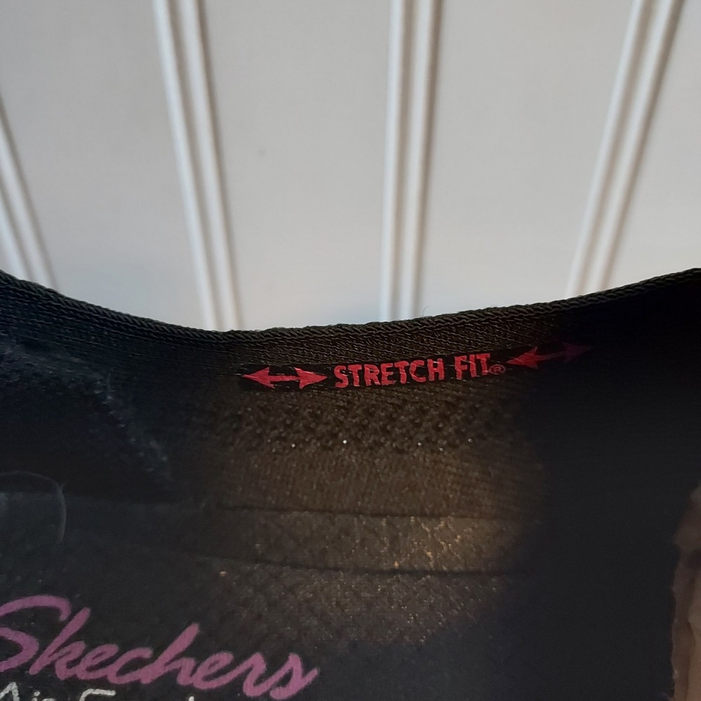 Skechers Women's Black Slip On Memory Foam Air Cooled Sneakers Size 11 - Picture 10 of 10
